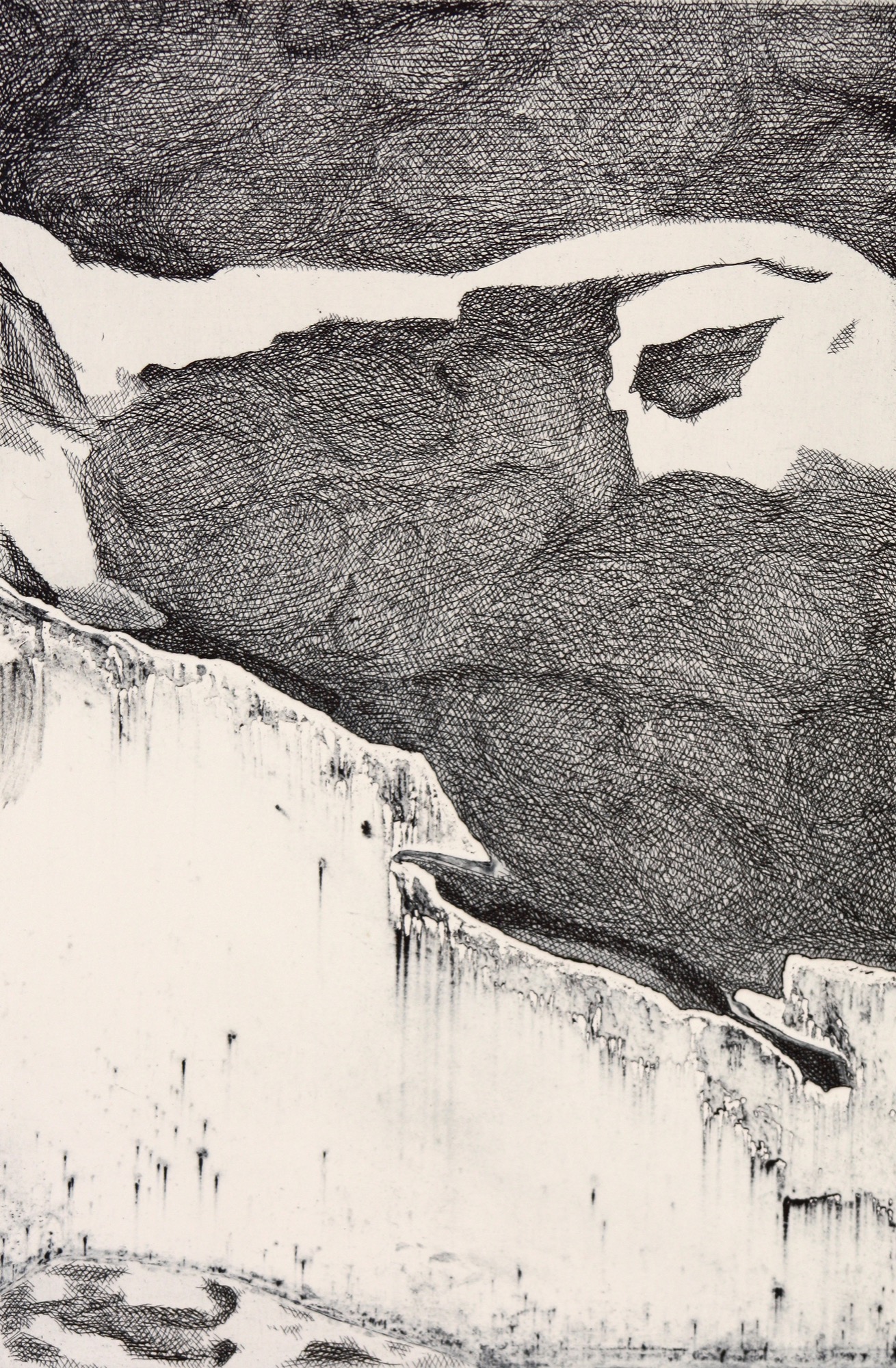 glacier by Shannon Milar — Dust and Scratches series.