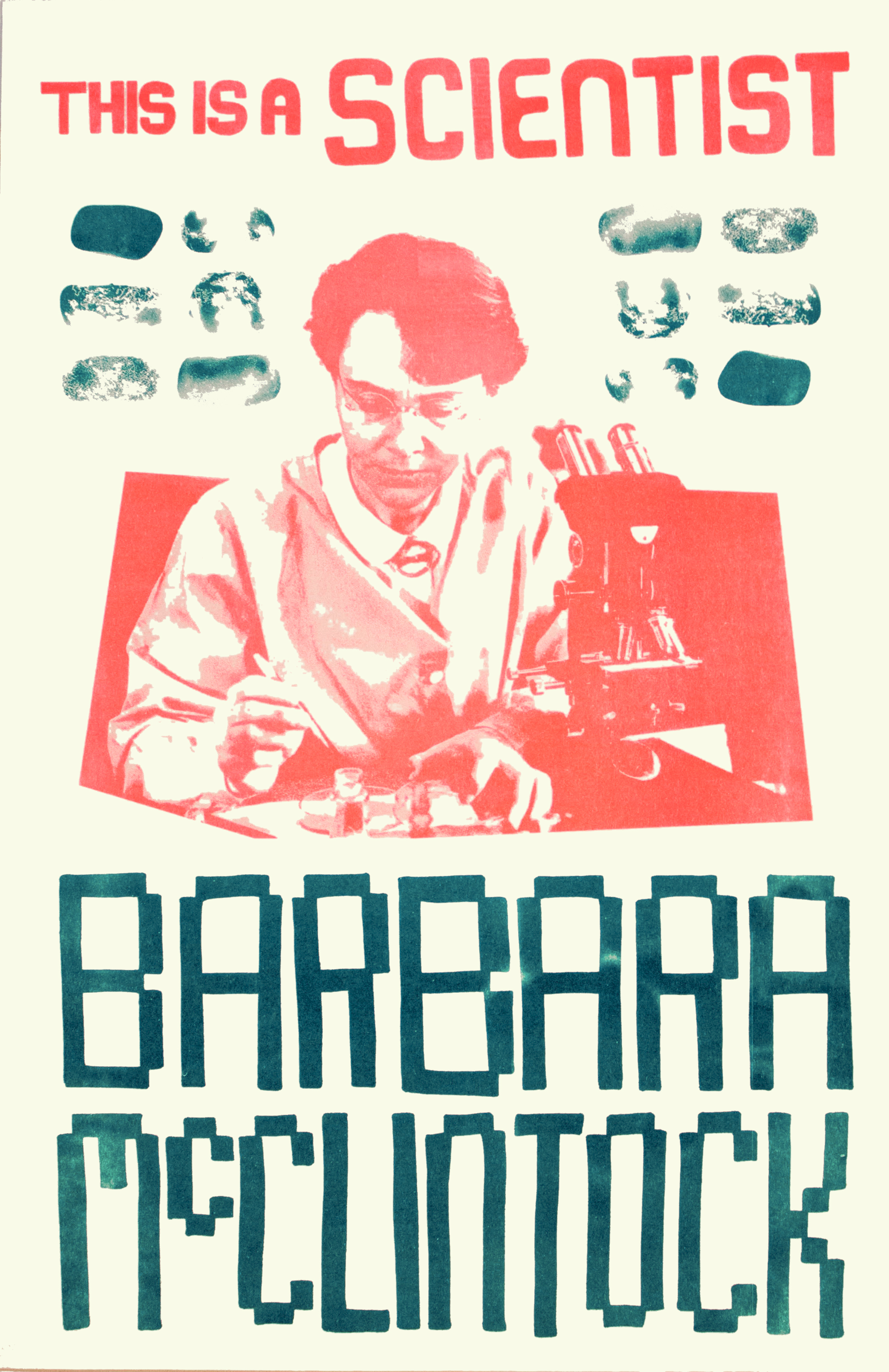 Barbara McClintock by Shannon Milar — STEM Heroes Redux series.
