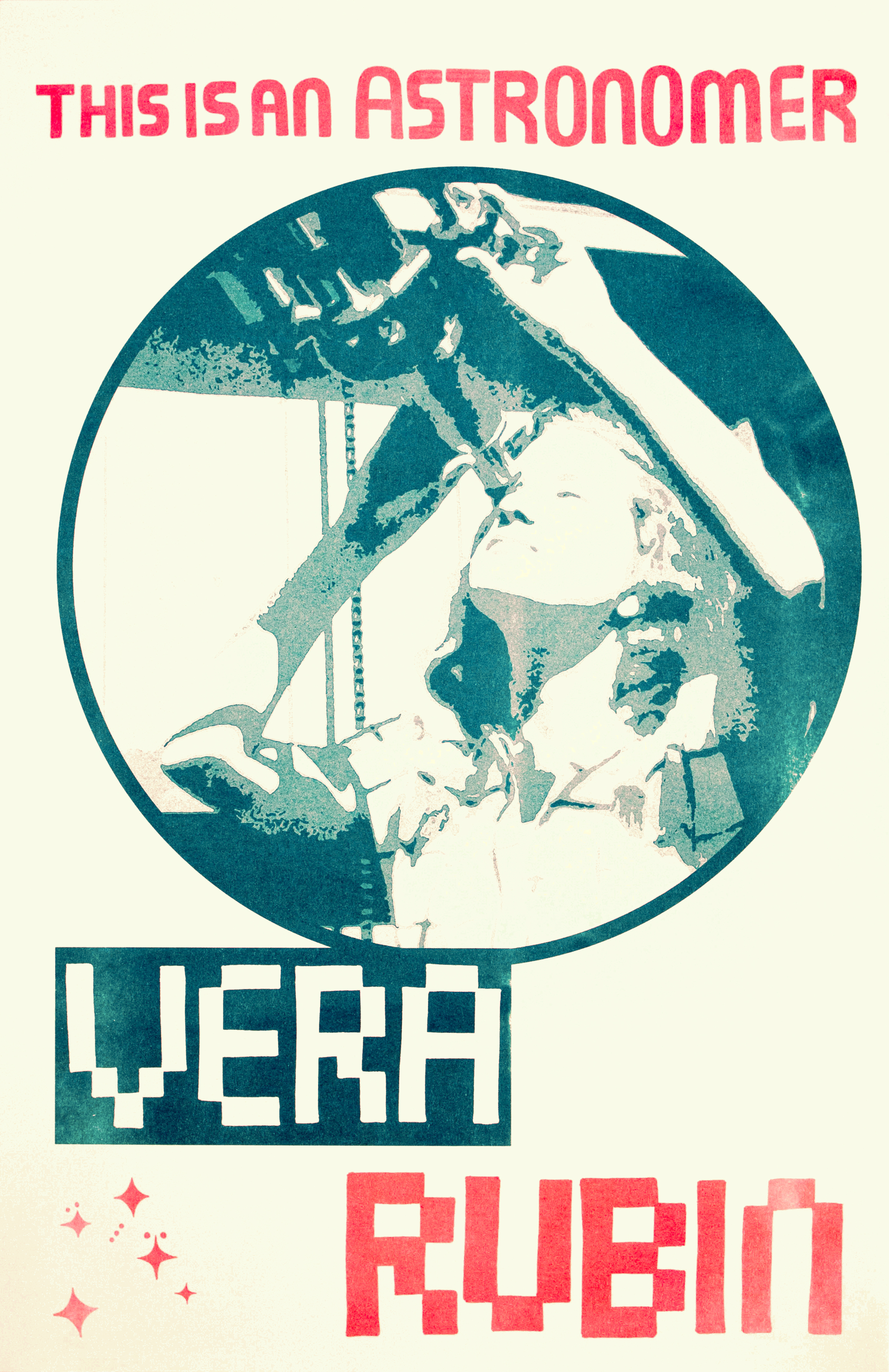 Vera Rubin by Shannon Milar — STEM Heroes Redux series.